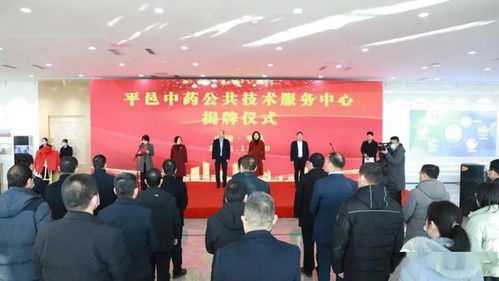 平邑中藥公共技術服務中心揭牌儀式成功舉行，助推中藥技術開發創新